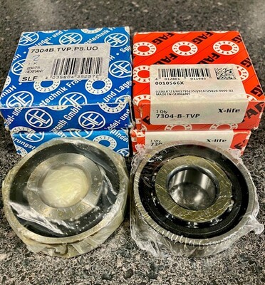 FAG 7304-B-TVP-UO Angular Contact Bearing 20mm x 52mm x 15mm