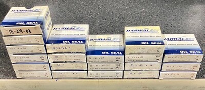 Harwal Oil Seals in different assortment of sizes