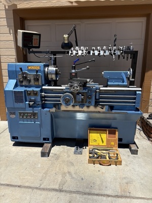 Lathe MORI SEIKI ML850 Loaded with tooling, Forklift on site