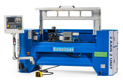 2 Axis 2 Units CNC Lathe