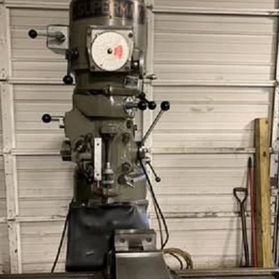 1983 Super Max Manual Milling Machine 
