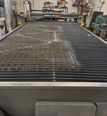 MultiCam 3000 Plasma Cutter Table