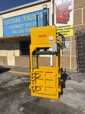 100 lb Textile vertical baler 