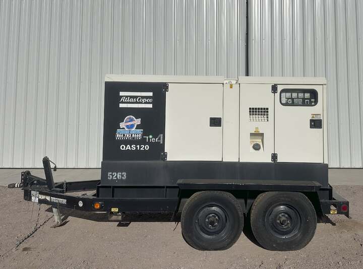Atlas Copco QAS 120 IT4 Generator 95KW