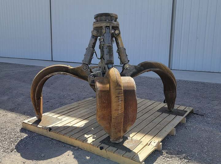 Disassembled  Crane Clamp